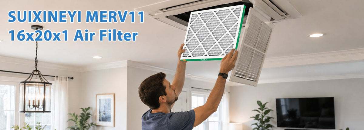 SUIXINEYI MEVR11 16x20x1 Air Filter—A Smart Choice for Improving Indoor Air Quality