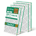 14x24x1 MERV 11 Air Filter by SUIXINEYI, High Flow HVAC Air Conditioner Furnace Filter Compatible With Residential Vent Units