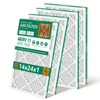 14x24x1 MERV 11 Air Filter by SUIXINEYI, High Flow HVAC Air Conditioner Furnace Filter Compatible With Residential Vent Units