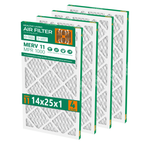 MERV 11 14x25x1 Furnace Air Filter SUIXINEYI, Premium HVAC Air Conditioning Filter Reduces Allergens, Dust, Pet Dander and Indoor Smoke