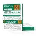 SUIXINEYI 16x20x1 MERV 11 Air Filter, HVAC, Air Conditioning and Furnace Filter for Dust, Pet Dander, Smoke and Allergies