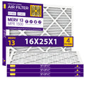 SUIXINEYI HVAC Air Filter 16 x 25 x 1 MERV13, Replacement Furnace and AC Filter