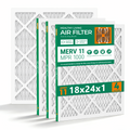 MERV 11 18x24x1 Furnace Air Filter SUIXINEYI, Durable HVAC Air Conditioning Filter For Long-Term Indoor Ventilation Use