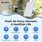 SUIXINEYI 12x 24x1 MERV8 HVAC Pleated Air Filter, For For Home AC Furnace and HVAC
