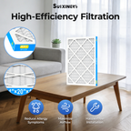 SUIXINEYI MERV8 14x20x1 Condition Air Filter, Pleated HVAC AC Furnace Filters Replacement