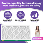 14x24x1 MERV 11 Air Filter by SUIXINEYI, High Flow HVAC Air Conditioner Furnace Filter Compatible With Residential Vent Units