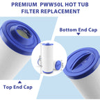 SUIXINEYI PWW50L Spa Filter Replaces 200702, fil50-5d13h15fct-3, Filbur FC-0172, SD-01143, 817-4050, FD2007