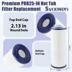 SUIXINEYI PRB25-In Spa Filter Compatible with Unicel c-4326 25Sq.ft Guardian 413-106 Filbur FC-2375 Pentair