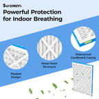 SUIXINEYI 16x20x1Air Filter, MERV 8, For Home AC Furnace and HVAC