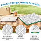 SUIXINEYI 16x20x1 MERV 11 Air Filter, HVAC, Air Conditioning and Furnace Filter for Dust, Pet Dander, Smoke and Allergies