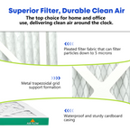 SUIXINEYI 16x25x1 MERV 11 Ventilation Air Filter, HVAC and AC Furnace Replacement Filter For Whole House Residential Air Systems