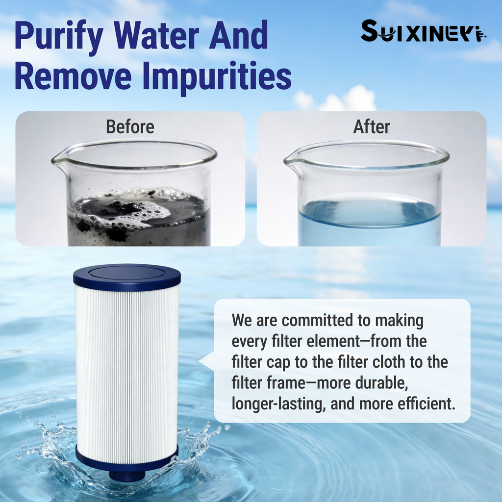 SUIXINEYI 303279 Hpt Tub Filter Pool Filter Compatible with Watkins 303279, PFF42TC-P4, FC-2402, 5CH-37, Spa Filter for Lifesmart, Freeflow, Hydromaster, Grandmaster