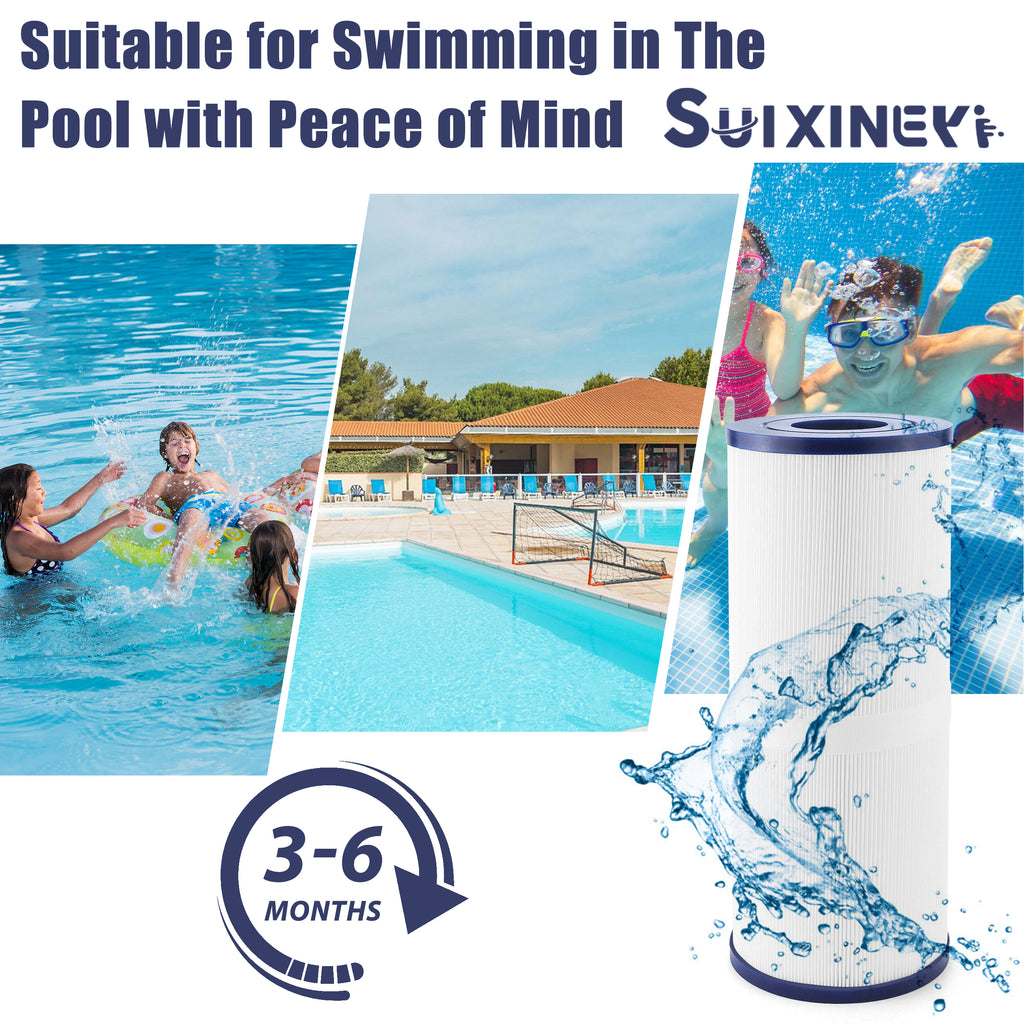 SUIXINEYI PRB25-In Spa Filter Compatible with Unicel c-4326 25Sq.ft Guardian 413-106 Filbur FC-2375 Pentair