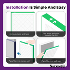 SUIXINEYI MERV 11 20x20x1 Pleated Air Filter, Replacement HVAC Furnace and AC Filter Captures Dust, Smoke, Pet Dander and Household Allergens
