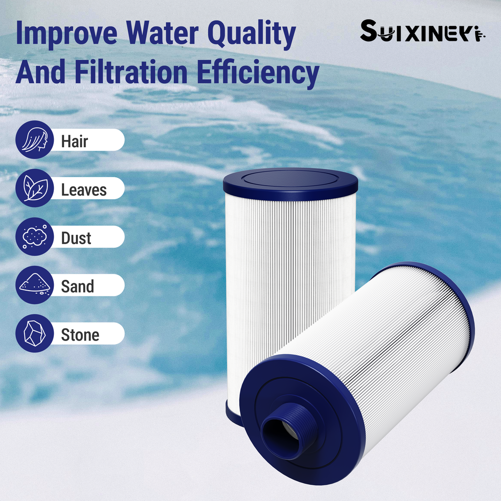 SUIXINEYI 303279 Hpt Tub Filter Pool Filter Compatible with Watkins 303279, PFF42TC-P4, FC-2402, 5CH-37, Spa Filter for Lifesmart, Freeflow, Hydromaster, Grandmaster