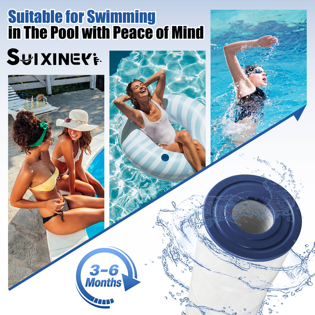 SUIXINEYI C-7471 Spa Filter Compatible with CCP420, Clean and Clear Plus 420, PCC105-PAK4, R173576, 570-0425-07, 07077, 178584, 817-0106, FC-6470,