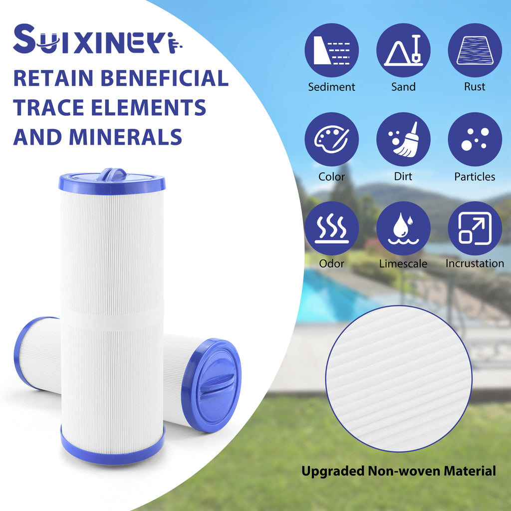 SUIXINEYI PWW50L Spa Filter Replaces 200702, fil50-5d13h15fct-3, Filbur FC-0172, SD-01143, 817-4050, FD2007