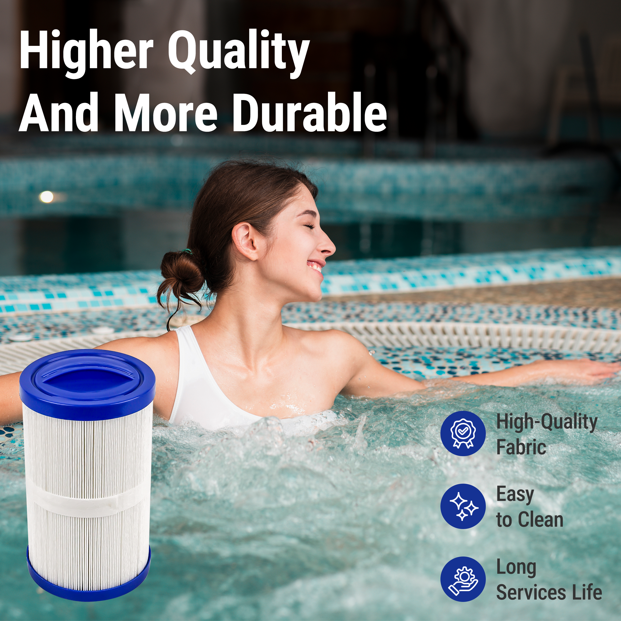 SUIXINEYI PWW35L Hot Tub Filter Replacement, 4CH-935, 817-4035, FC-0170, SD-01235, PDC580-AFS, X268554, X268535
