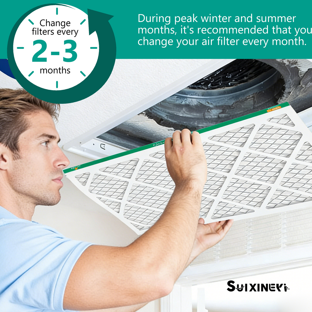 SUIXINEYI 14x20x1 Air Filter, Merv 11, MPR 1000, Furnace Air Filter for HVAC