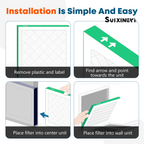 MERV 11 18x24x1 Furnace Air Filter SUIXINEYI, Durable HVAC Air Conditioning Filter For Long-Term Indoor Ventilation Use
