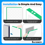 SUIXINEYI 24x24x1 HVAC Filter MERV 11, Universal Replacement Air Filter for Furnace & Central AC, Blocks Dust, Smoke, Pet Dander & Allergen Particles