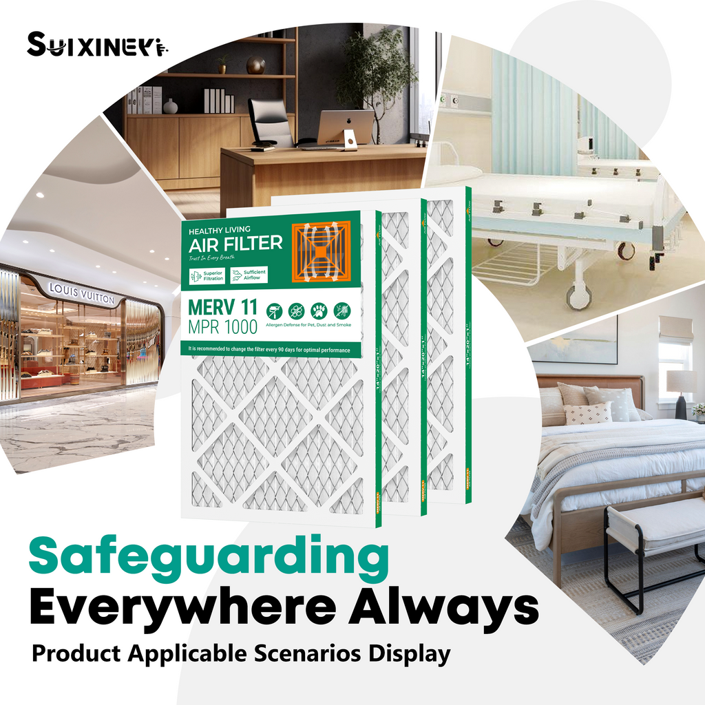SUIXINEYI 14x20x1 Air Filter, Merv 11, MPR 1000, Furnace Air Filter for HVAC