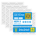 Pleated 24x24x1 MERV8 Air Filter SUIXINEYI HVAC Furnace AC Replacement