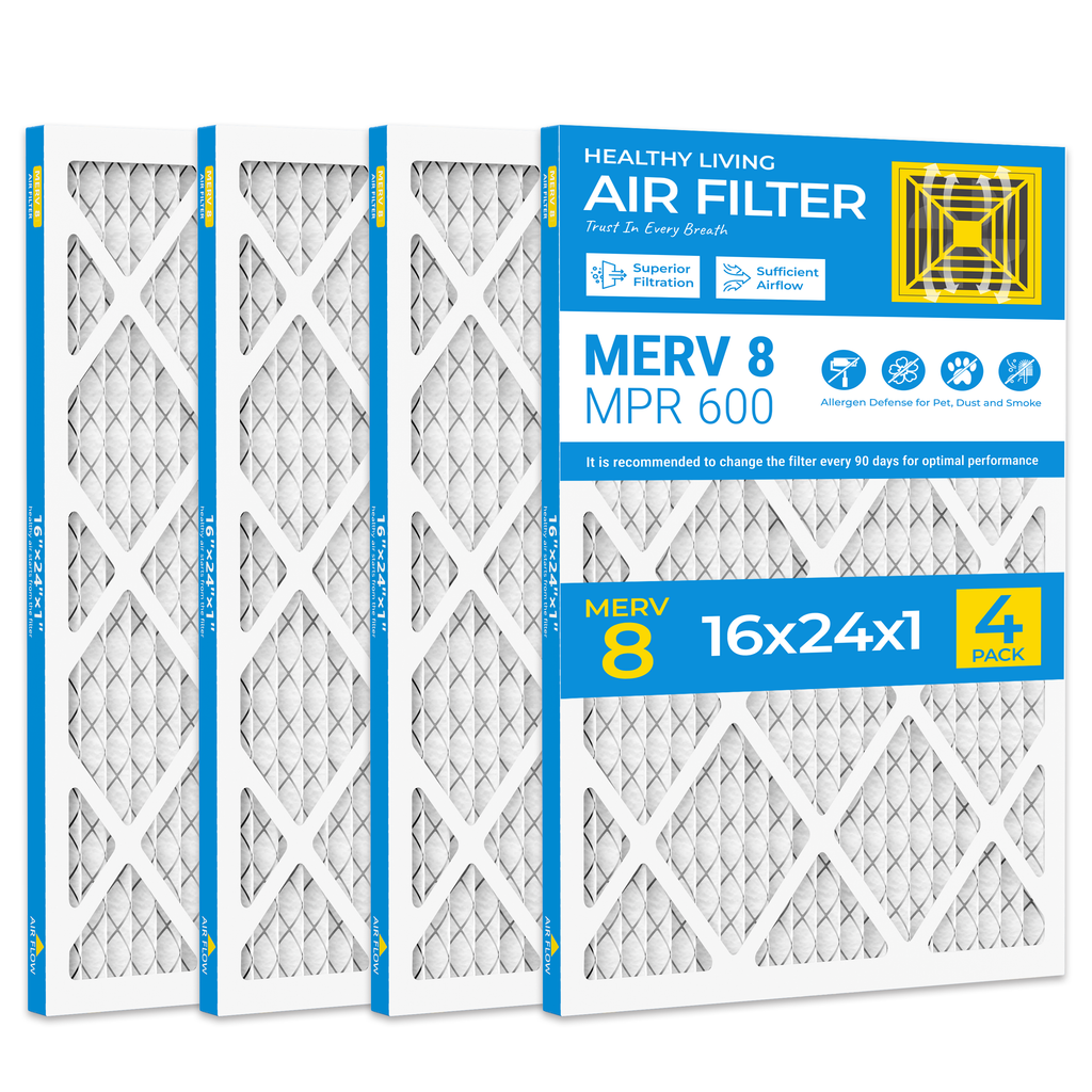 SUIXINEYI 16x20x1Air Filter, MERV 8, For Home AC Furnace and HVAC